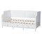 Baxton Studio Lowri Classic and Traditional White Finished Wood Twin Size 3Drawer Daybed 222-12598-ZORO - alternate 10